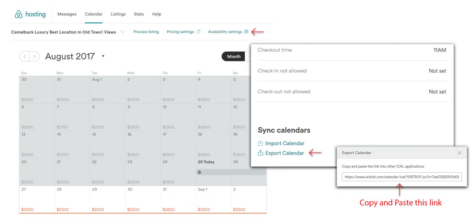 How to Sync your Airbnb Calendar with VRBO & Hostex