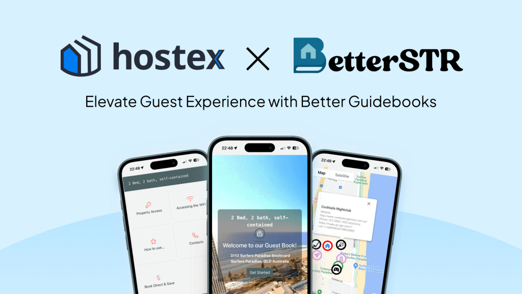Hostex × BetterSTR: Guidebooks That Elevate Guest Experience