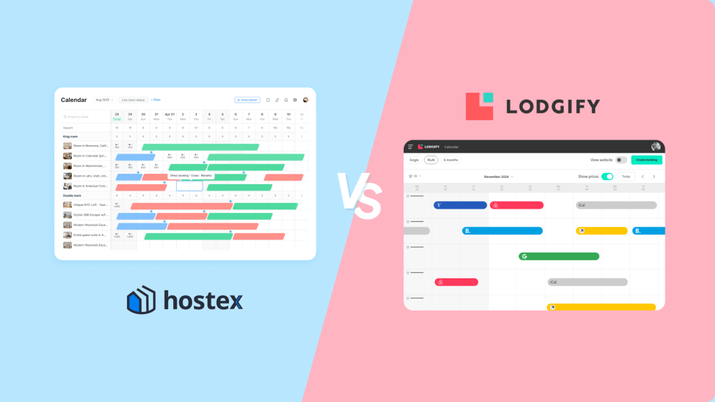 Lodgify vs. Hostex: Which PMS is Best for Your Vacation Rental?